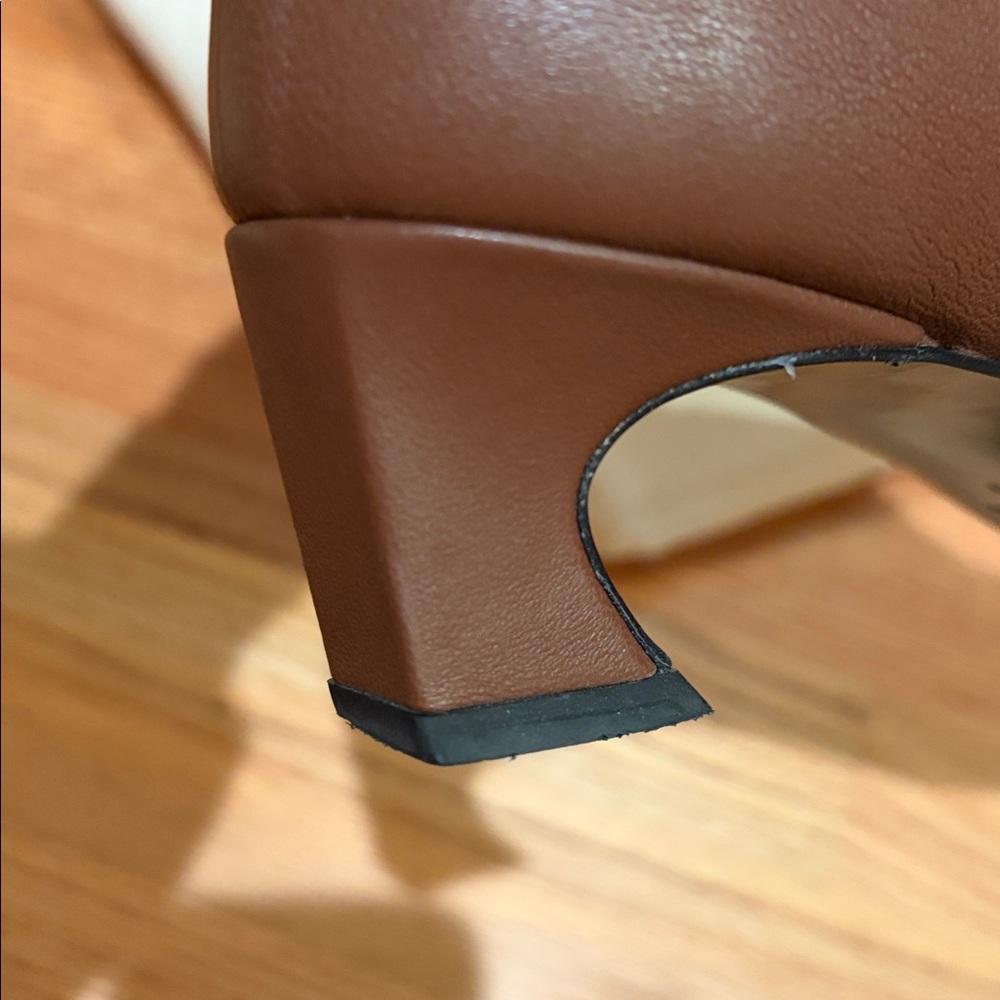 Acne Dark Brown Ankle Boots - Picture 7 of 7